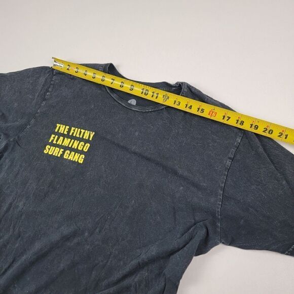 Duvin Design Filthy Flamingo‎ Surf Gang Graphic Tshirt Mens Size Large - Picture 6 of 9